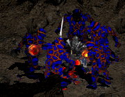 Hell Stones encerlant un Guerrier