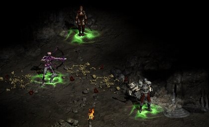 Archer Squelette unique poss�dant l'aura de Conviction